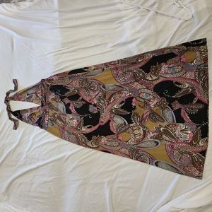 Long halter dress, large